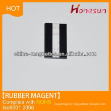 Rectangular Galvanized Rubber Magnetic Stripe